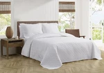 Queen Quilt Set Soft Bedding With Matching Shams Comfy Bedspread White. Fixed Price $99.00.