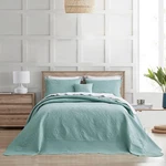 Seaglass Oversized King Bedspread Set, Reversible 5-PIECE Microfiber Comforter. Fixed Price $181.99.