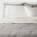 Room Essentials Reversible Queen Comforter & Sheet Set 7-PIECE Microfiber Gray. Fixed Price $25.00.