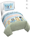 Jay Franco Bluey & Bingo Twin Duvet Set Cover 1 Sham Includes Free Gift. Fixed Price $29.99.