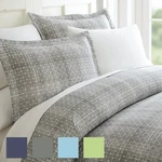Polka Dot Patterned 3 Piece Duvet Cover Set Kaycie Gray Fashion Collection. Fixed Price $48.99.