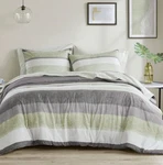 Madison Park Jaxon Twin Comforter Bed Bag & Sheet Set,.... Fixed Price $49.99.