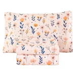 Twin Set - Cute Floral Botanical Printed For Girls Sheets 3 Pieces Soft Micro.... Fixed Price $43.59.
