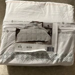 Ink+ivy Full Queen Cotton Printed Duvet Cover Set II12-1058. Fixed Price $70.00.