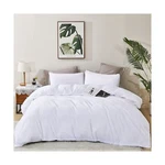 Karever Comforter Set Queen Bedding Full True White.... Fixed Price $122.02.