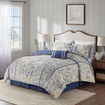 Harbor House Livia 6 Piece Cotton Comforter Set Queen Cal King Full. Fixed Price $233.99.