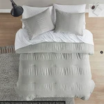Madison Park MP10-958 Nimbus Grey 7 Piece Comforter Set Queen Macy's Shelf Pull. Fixed Price $43.80.