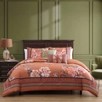 Bebejan Rossana 100% Cotton Sateen 5 Piece Reversible Comforter Set. Fixed Price $139.99.