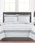 Pem America Grace 2-PC. Reversible Stripe Twin Comforter Set, Multi. Fixed Price $49.90.