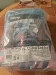 Disney Lilo & Stitch Floral Fun 7 Piece Queen Bed Set - Includes Reversible C.... Fixed Price $74.99.