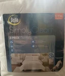 Serta,simply Clean,size T/txl COMFORT,1 Standard Sham. Fixed Price $29.04.