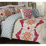 Vue Ellery Milo Reversible 3 Piece Comforter Set Full Queen -new Shams Multi. Fixed Price $179.99.