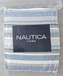 Nip Nautica Home Full/queen Quilt + 2 Shams Jettison Grey. Fixed Price $55.00.
