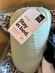Dormify Full Size Sage Pom Comforter Set - New. Fixed Price $115.00.
