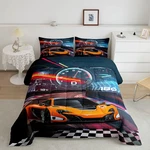 Feelyou Boys Race Car Toddler Size Bedding Set Kids Racing Comforter. Fixed Price $37.22.