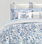 Ralph Lauren Ada Reversible Floral 3-PC. Comforter Set King Blue/cream $420. Fixed Price $210.00.