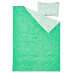 Ikea Bjorkgramal Comforter Set Twin/twin X-long Green White Dotted, Pillowcase. Fixed Price $51.69.