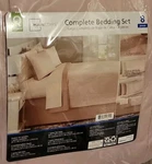 Mainstays Bedding Set 8-PC Queen Size Comforter Pillow Cases Sheets New. Fixed Price $49.99.
