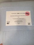 Tommy Hilfiger Blue Stripe Signature Seersucker Cotton King Comforter Set. Fixed Price $139.00.