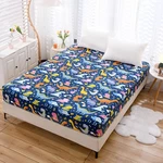 Naturety Dino Print Deep Pocket Fitted Sheet, Thick Fabric, King Size Bed. Fixed Price $28.48.