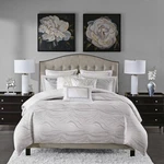 Hollywood Glam White 9-PIECE King Comforter Set. Fixed Price $459.04.