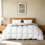 Hyvif Feather Down Fiber Comforter Twin Sizepremium Ultra-soft Breathable. Fixed Price $115.54.