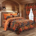 Regal 13PC Queen Bed Set (comforter, Shams, Skirt, Sheets And Curtains). Fixed Price $182.95.