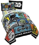 Jay Franco Star Wars Classic Grid 5 Piece Queen Bed Set - Includes Reversible.... Fixed Price $111.21.