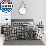 Nautica - Queen Comforter Set Reversible Bedding Matching Shams Microsuede. Fixed Price $88.11.