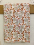 Beautifull Hand Block Printed Floral Vintage Kantha Blanket Gudari Throw Quilt. Fixed Price $70.55.