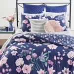 Whim By Martha Stewart Collection Midnight Floral Comforter Set, King. Fixed Price $85.00.