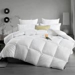 Hotel Luxury Down Fibers Comforter King Size - All Season Duvet Insert With E.... Fixed Price $95.27.