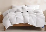 Saisier Feather Down Comforter King Size Ultra Soft Premium. Fixed Price $44.00.