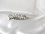 Charter Club 7" Silver Tone Simulated Diamond Stretch Bracelet D160 $38. Fixed Price $14.24.