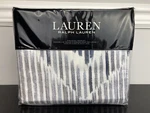 $350 Ralph Lauren Austin Diamond Pc Cotton Duvet Cover Sham Set Grey Blue King. Fixed Price $135.00.