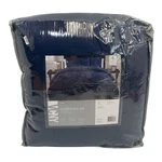 Vcny Home King 4 Piece Comforter Set Navy Pintuck. Fixed Price $79.99.