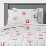 Full/queen Patisserie Pet Shoppe Kids' Quilt Set - Pillowfort. Fixed Price $23.99.