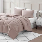 Casa Platino Queen Size Comforter Set Pre-washed Ultra Soft Brushed Micr. Fixed Price $41.90.