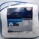 Touch Therapedic Cooling Comforter Twin White. Fixed Price $27.95.