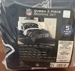 Northwest Nfl New England Patriots Queen Size 5-PIECE Bedding Set. Fixed Price $44.99.