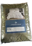 Cannon Home Full Queen Comforter Set Olive Green 3 Piece Cotton 2 Shams New. Fixed Price $44.99.