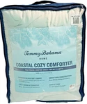 Tommy Bahama Home Coastal Cozy Comforter King Size Blue Aqua, 108 X 98. Fixed Price $60.00.