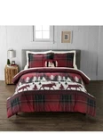Cuddl Duds Full/queen Heavyweight Flannel 4 Piece Comforter Set Lodge Plaid New. Fixed Price $125.00.