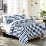 Emme Queen Comforter 7 Piece Bedding Sets, Blue Bag Bedspreads Q.... Fixed Price $39.15.