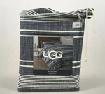 Ugg Bayside King Duvet Comforter Cover Reversible Navy New. Fixed Price $124.99.