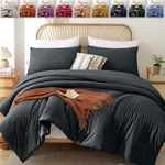Hotel Quality Duvet Quilt Cover Bedding Queen King Soft Comforter Sets. Fixed Price $14.39.