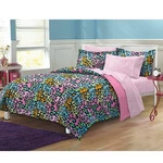 My Room Neon Leopard Ultra Soft Microfiber Girls Comforter Set, Multi-colored.... Fixed Price $73.72.