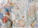 Pottery Barn Sandpoint Comforter King Shams, Set Of Two, Tropical Coral Coastal. Fixed Price $149.06.
