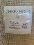 Threshold Horseradish Waffle Comforter Set Twin Xl Beige Cotton, 2PC Sham. Fixed Price $15.00.