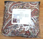 Ralph Lauren Norwich Road Pyne Paisley Full Queen Comforter W/ 2 Shams Set. Fixed Price $164.95.